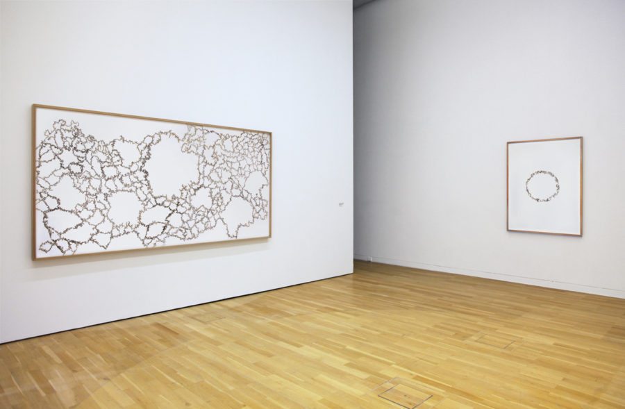 'Cartography of Control', 2014, (Left), 'Path of Most Resistance', 2012 | Troika (Conny Freyer, Eva Rucki, Sebastien Noel)