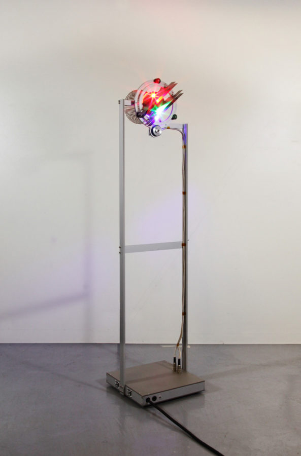 'All Colours White', Light Installation, Troika (Conny Freyer, Seb Noel, Eva Rucki)