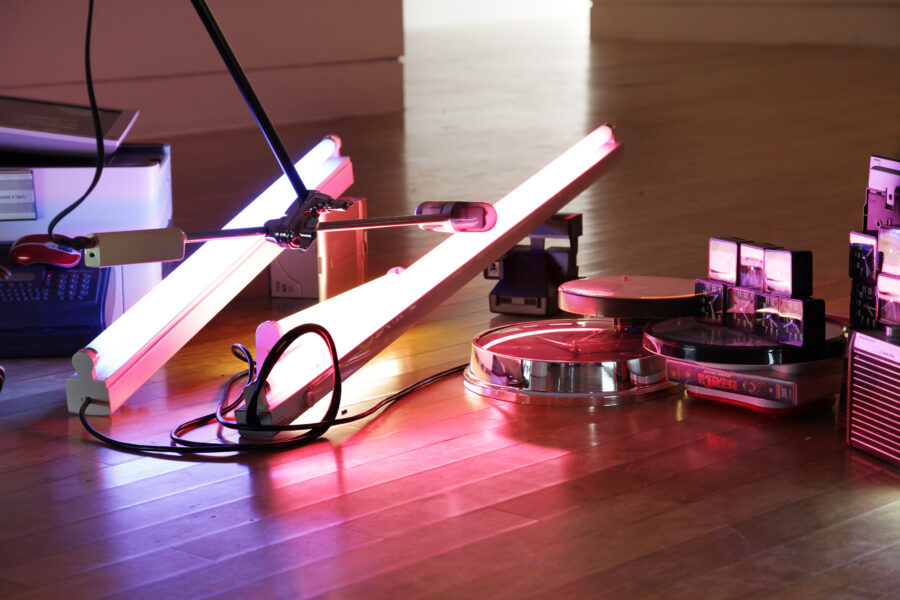 ’Electroprobe Installation #5’, 2014| Troika (Conny Freyer, Eva Rucki, Sebastien Noel)